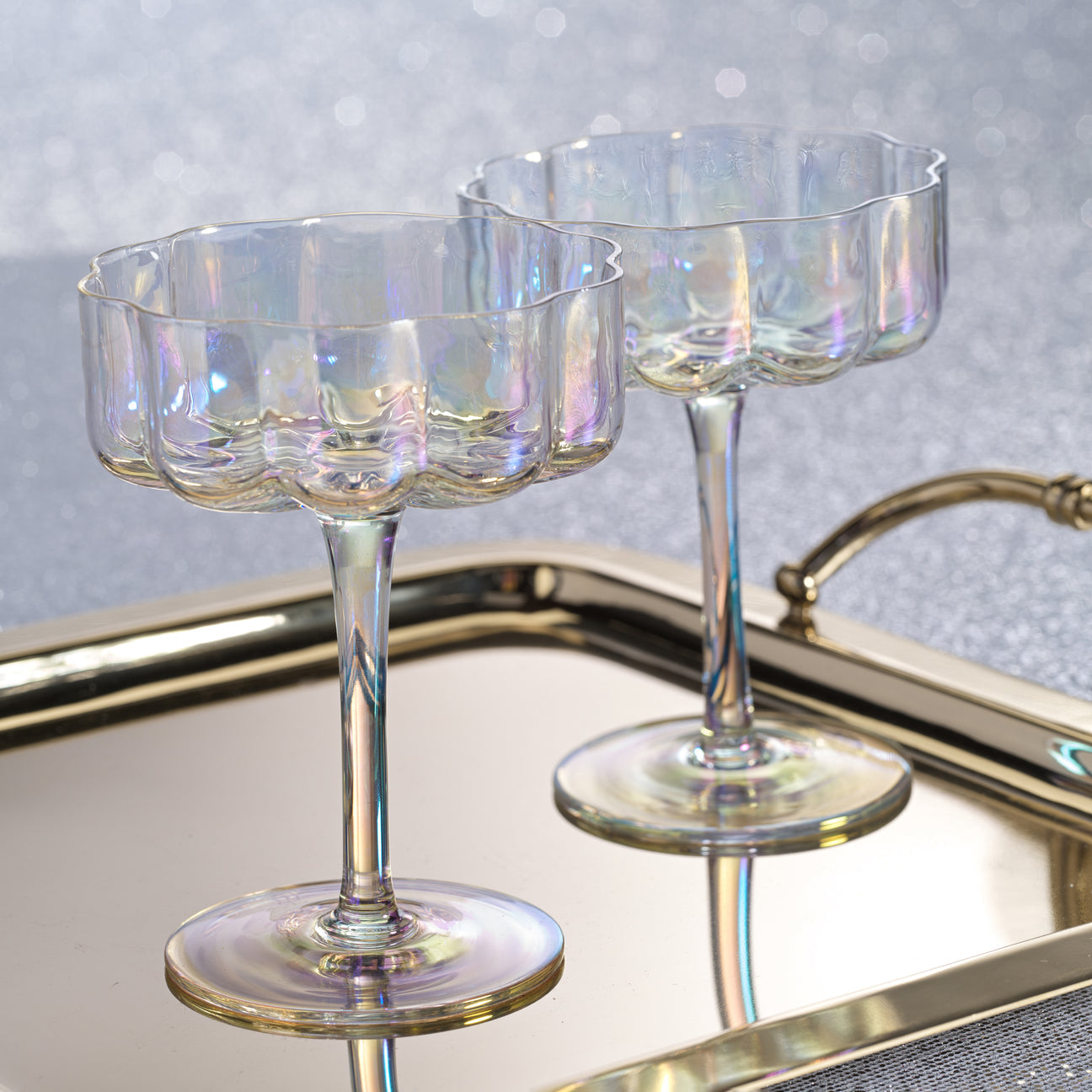 Luster Coupe Glass Set of 4