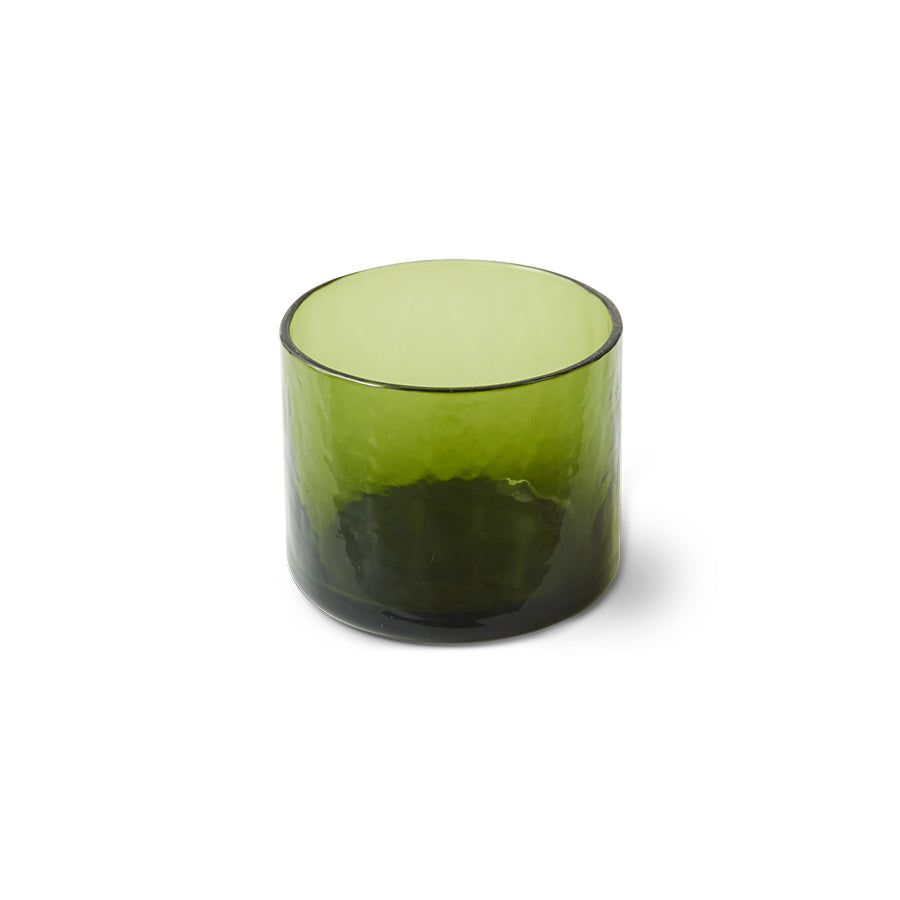 Olive Tube Drinking Glasses Set of 4 - Image 2